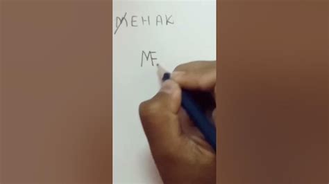 'Mehak' name logo || #shorts #subscribe - YouTube