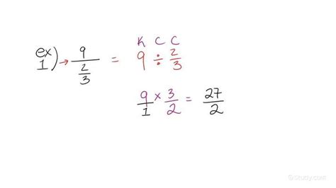 How To Simplify Complex Fractions Algebra