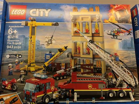 Lego City 60216 Downtown Fire Brigade Brick Fanatics