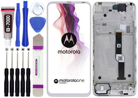 Motorola One Fusion Plus Wy Wietlacz Lcd Ramka B Sklep Opinie Cena