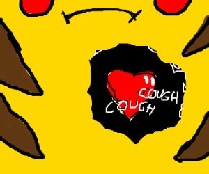 pikachu is heartbroken - Drawception