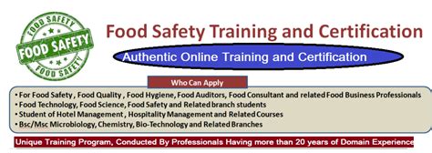 Food Safety Training And Certifications By Ep Infoways Institute Of