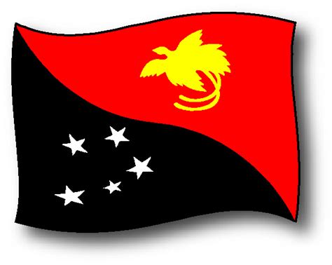 Country Flag Meaning: Papua New Guinea Flag Pictures