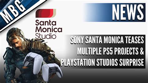 Sony Santa Monica Teases Multiple Ps Projects Playstation Studios