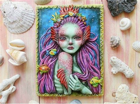 Mermaids Female Sketch Cookies Dish Crack Crackers Biscuits