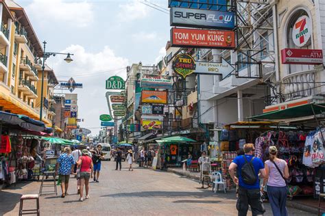 That Backpacker Street In Bangkok Khao San Road Flying Fluskey