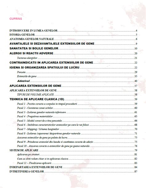 Extensii De Gene Curs De Baza Manual Digital