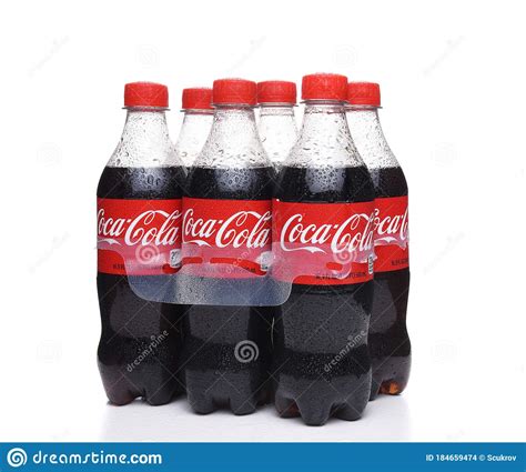 Six Pack Coca-Cola editorial stock image. Image of editorial - 184659474