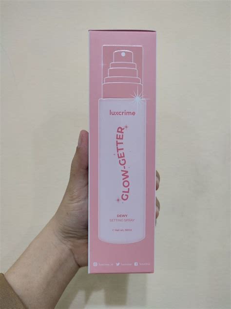 Luxcrime Glow Getter Setting Spray Ml On Carousell