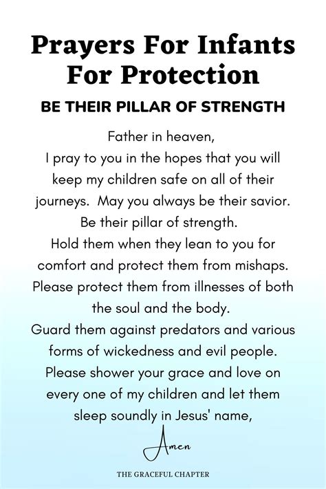 9 Powerful Prayers For Infants The Graceful Chapter