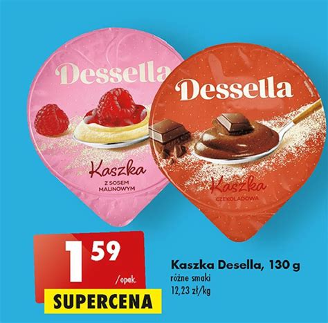 Promocja Kaszka manna z czekoladą Dessella w Biedronka