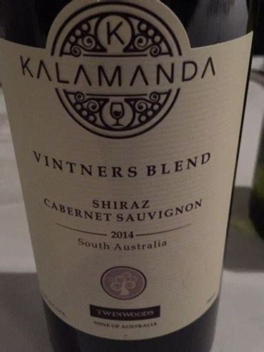 Kalamanda Vintners Blend Shiraz Cabernet Sauvignon Vivino US