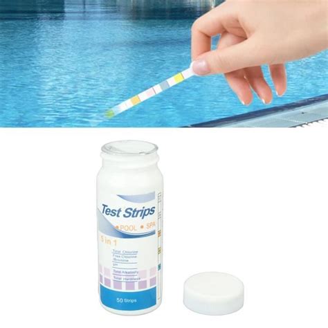 Duokon Bandes Test Piscine En Ph Cl Alcalinit Chlore