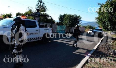 Enfrentamiento En Buenavista De La Libertad En Yuriria Deja Fspe