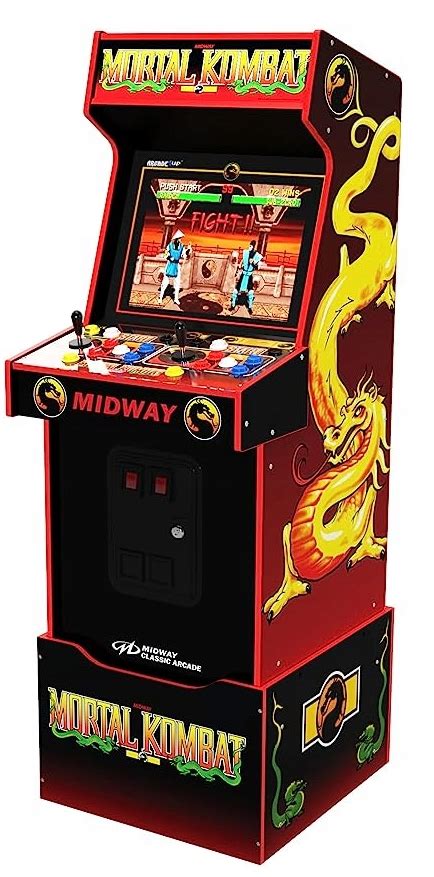 Automat Konsola Retro Duża Stojąca Mortal Kombat 14w1 Wi Fi Arcade1Up w