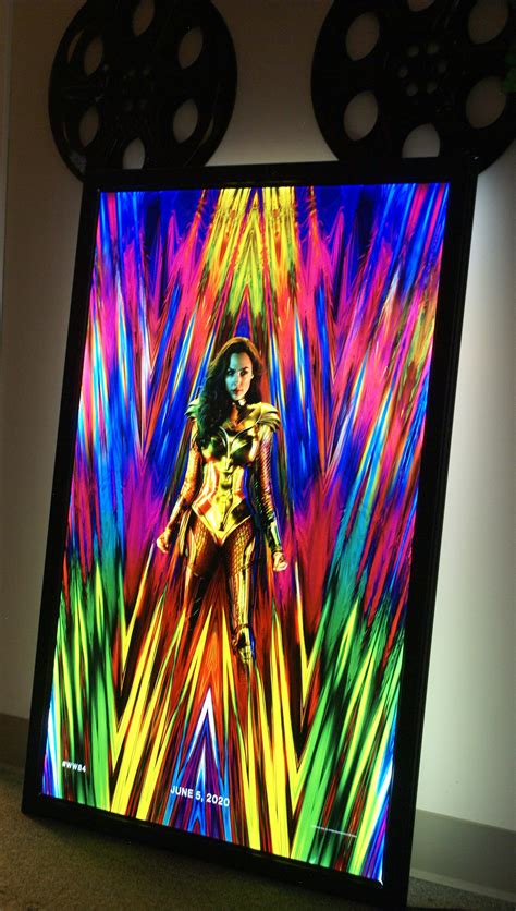 Home Theater Movie Poster LED Lightbox Home Cinema Design Full Size ...