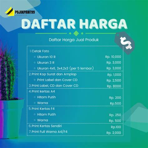 Jual Jasa Print Cetak Warna Biasa Murah Meriah Malang Shopee