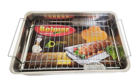 Assadeira Grande Nº5 Grelha De Alça Para Forno Belmar MadeiraMadeira