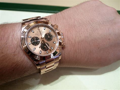 Rolex Daytona Or Rose