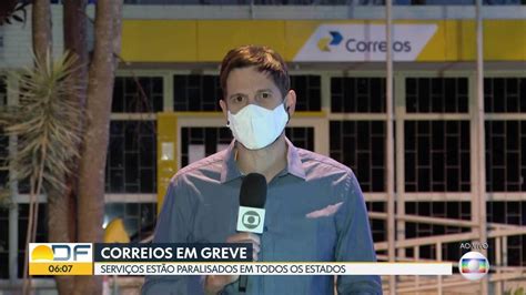 Vídeo Trabalhadores dos Correios entram em greve Bom Dia DF G1