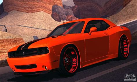 Dodge Quinton Rampage Jackson Challenger SRT8 V1 Para GTA San Andreas