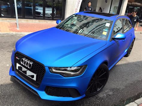 Audi Rs6 By Impressive Wrap Carz Tuning