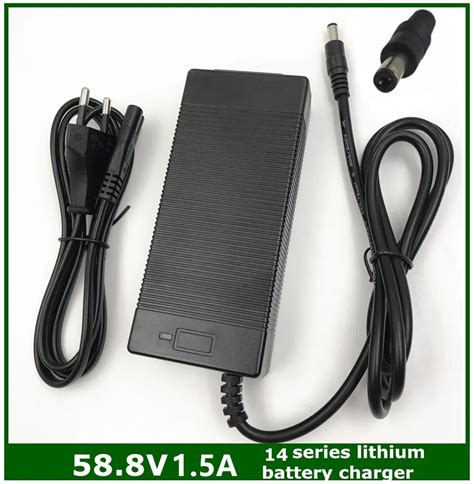 58.8V1.5A charger 58.8V 1.5A electric bike lithium battery charger for 14series lithium battery ...