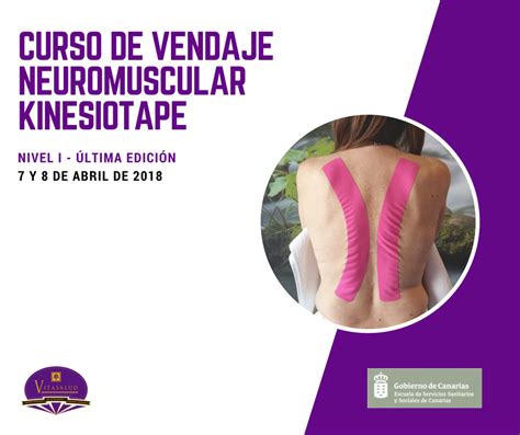 Curso de Vendaje Neuromuscular Kinesiotape Última Edición Vitasalud