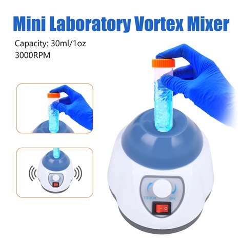 Mini Vortex Mixer Shaker Oscillator Touch Mode For Chemical Laboratory