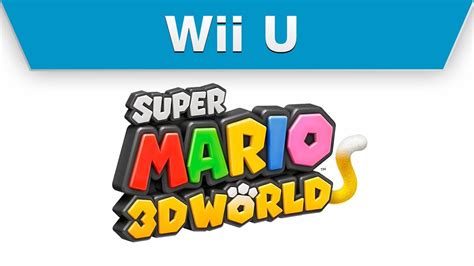 Wii U Super Mario 3d World E3 Trailer Youtube