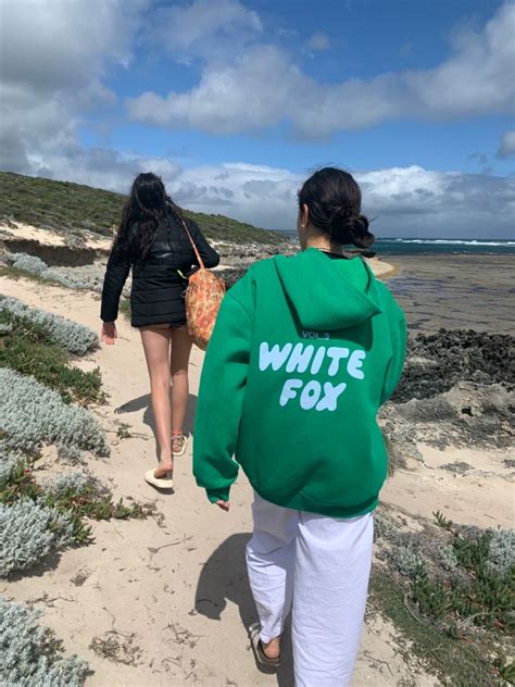 White Fox Jumper Basic Aus Girl Aesthetic Jumper Artofit