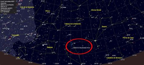 Cometa C A Tsuchinshan Atlas Discoverexperience