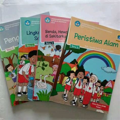 Jual Buku Tematik Terpadu Kelas 1 Sd Semester 2 Tema 5678 Revisi