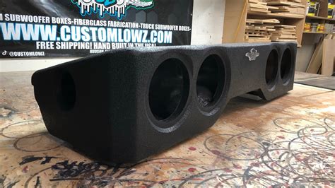 Chevy Gmc Extended Cab Underseat Subwoofer Box S Youtube