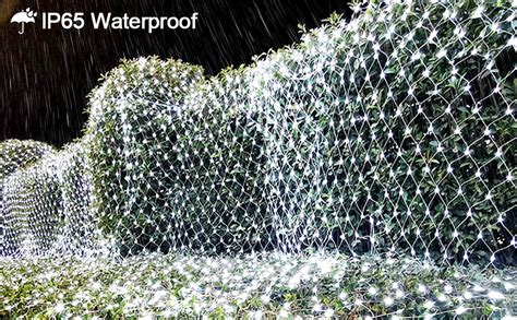 Opahuter Leds Solar Net Lights Outdoor X Ft Mesh Fairy