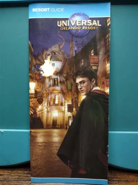 UNIVERSAL ORLANDO RESORT HARRY POTTER Resort Guide Map 2017 NEW $7.49 ...