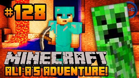 Minecraft Ali A S Adventure 128 CREEPER SCARE YouTube