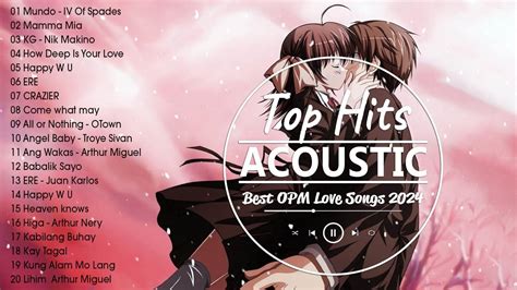 Best Of Opm Acoustic Love Songs Playlist Top Tagalog Acoustic