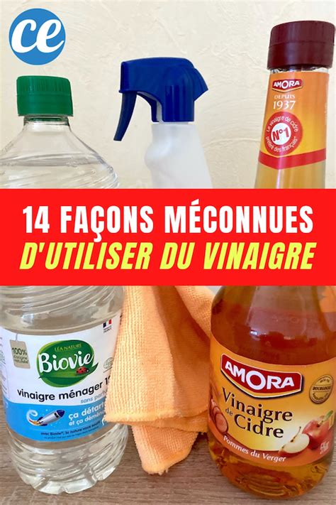 14 Façons d Utiliser du Vinaigre Dont Vous N avez Jamais Entendu Parler