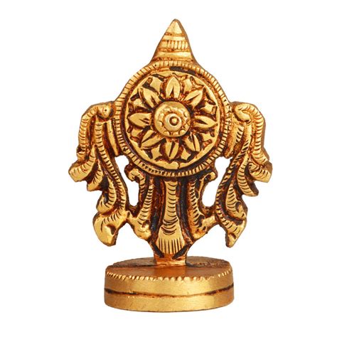 Giri - Lord Vishnu Chakra | Brass Chakra | Vishnu Chakram for Pooja ...