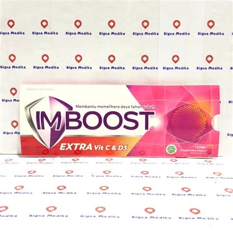 Jual Imboost Extra Vit C D Strip Isi Tablet Multivitamin D E