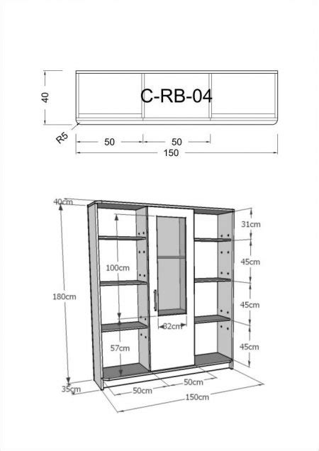 Cabinet Rak Buku C RB 04 JUAL KITCHEN SET MINIMALIS JUAL KITCHEN