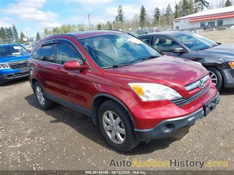 JHLRE48709C024749 HONDA CR V EX L View History And Price At