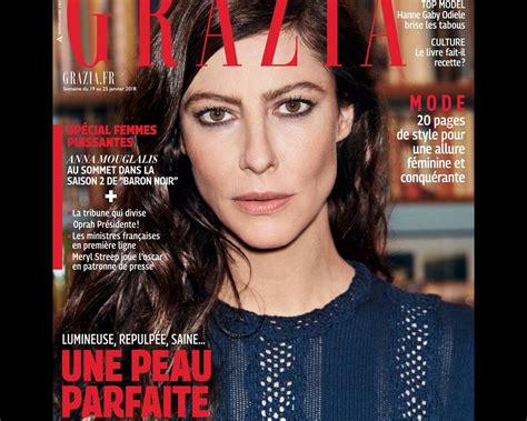 Photo Couverture Du Grazia En Kiosques Dès Le 19 Janvier 2018