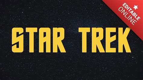 Originales Star Trek Logo