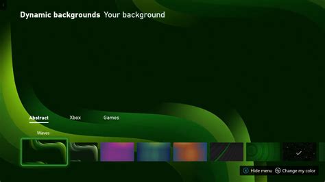 The 17 Best Xbox Series X|S Dynamic Backgrounds