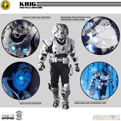 Mezco One Collective Rumble Society Assault On Krig Squadron