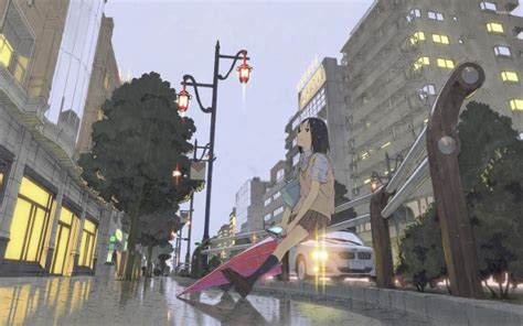 Sad Rain Aesthetic Anime Background : Download Sad Anime Girl Pouring ...