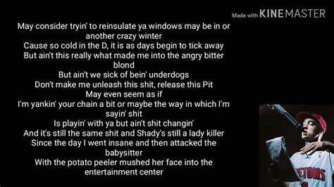 Eminem Detroit Vs Everybody Feat Royce Da 5 9 Big Sean Dej Loaf