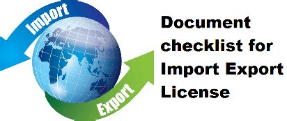 Documents for Import Export License - CA Tejwani